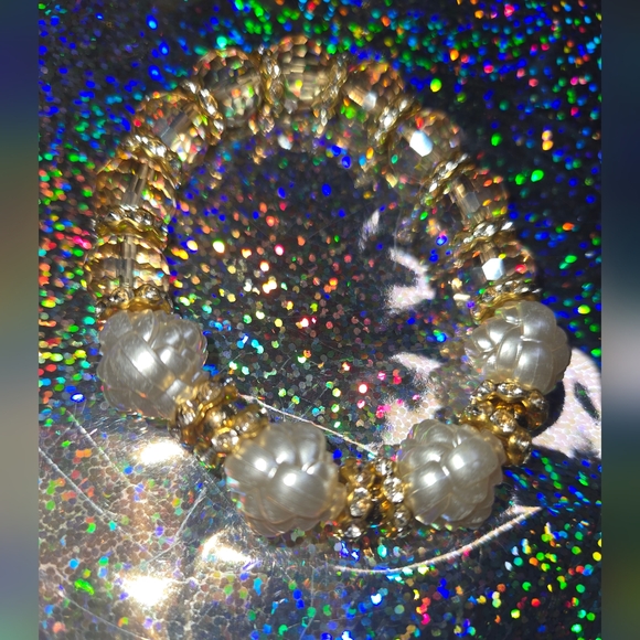 Fashion Jewelry I Rose Quartz I Fire Fly Pebble I Bracelet - Picture 2 of 5